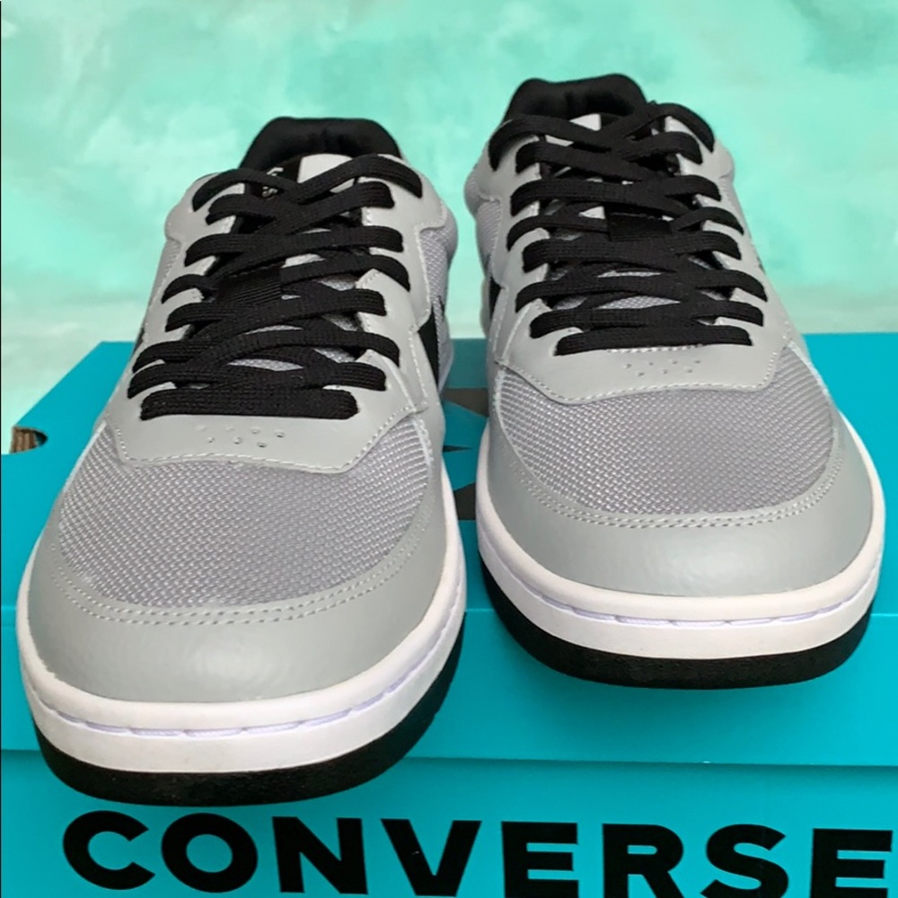 CONVERSE RIVAL OX WOLF GREY/BLACK/WHITE MEN’S - Picture 8 of 16